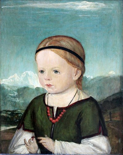 Portrait of a Thenn Child by Unbekannt Unbekannt